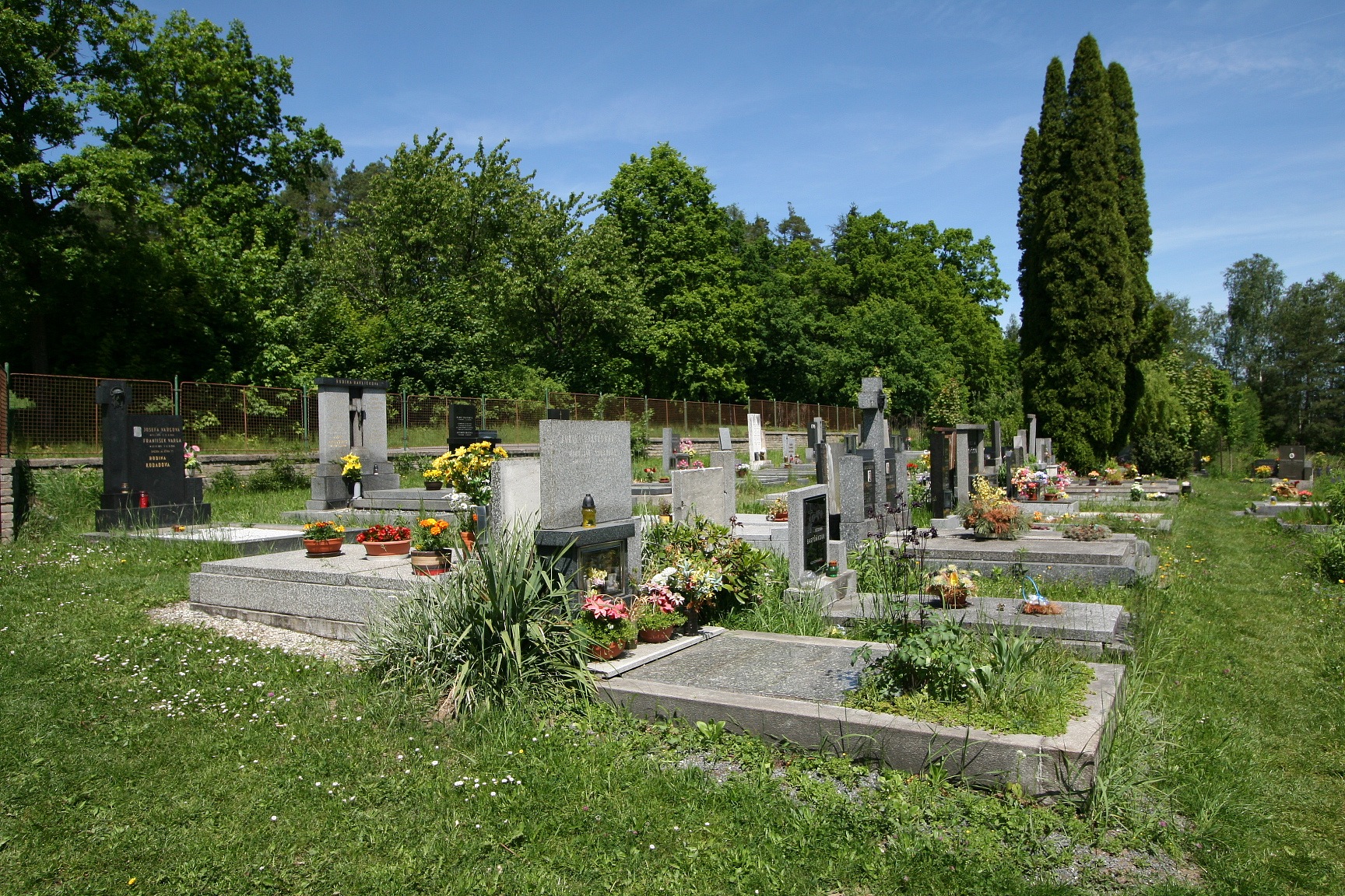   e)    Hřbitov