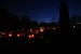   e)  Hřbitov v noci